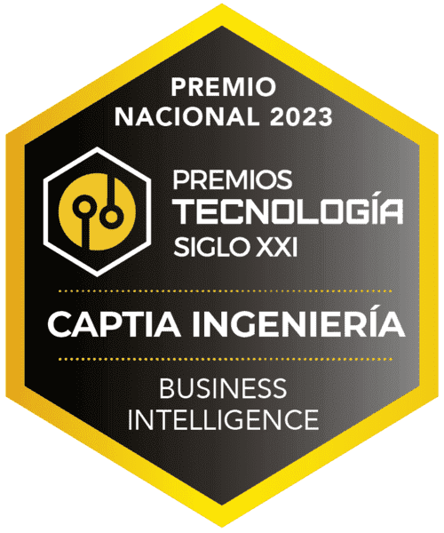 CAPTIA Siglo XXI National Technology Award 2023 in Business Intelligence category